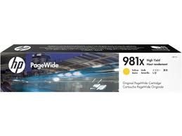 HP Ink No.981X Yellow (L0R11A)