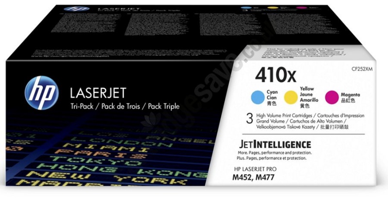 HP Cartridge No.410X Color (CF252XM) (CF411X+CF412X+CF413X)