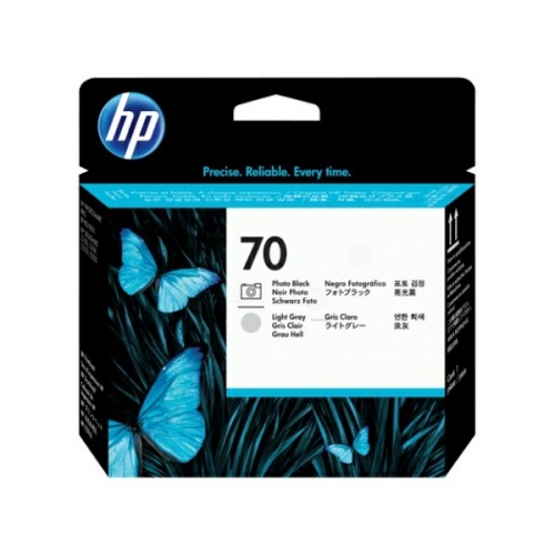 HP Printhead No.70 Black + Light Grey (C9407A)