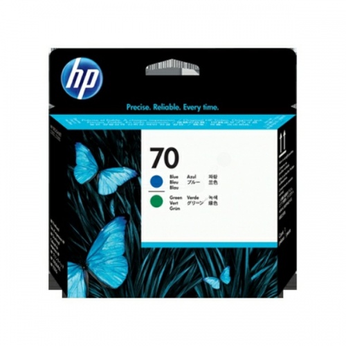 HP Printhead No.70 Blue + Green (C9408A)