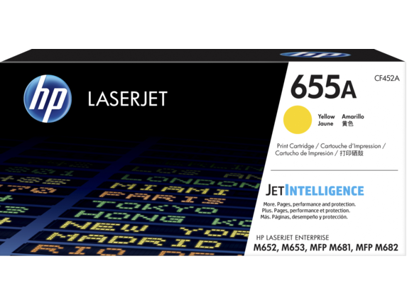HP Cartridge No.655A Yellow (CF452A)