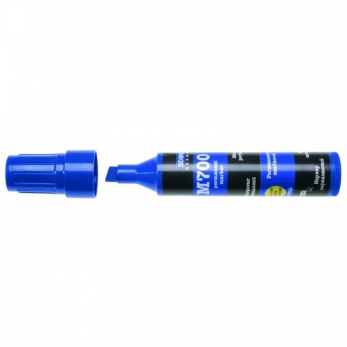 Stanger Permanentinis žymeklis M700 1-7 mm, mėlynas, pakuotėje 6 vnt. 717001