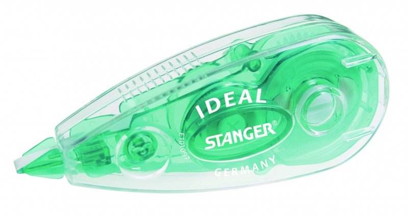 Stanger Korektūros juostelė Correction Roller Ideal, 8m x 5mm, pakuotėje 12 vnt. 18000101097