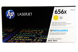 HP Cartridge No.656X Yellow (CF462X)