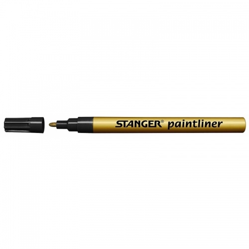 Žymeklis Stanger Paintliner Fine gold, 1-2 mm, 1 vnt.
