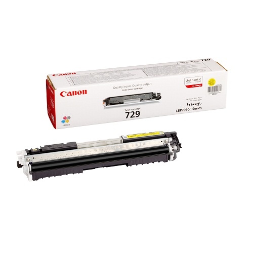 Canon Cartridge 729 Yellow (4367B002)