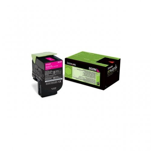 Lexmark toner cartridge return magenta (80C20M0, 802M)