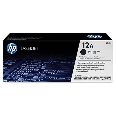 HP Cartridge No.12A Black (Q2612A) Open Box