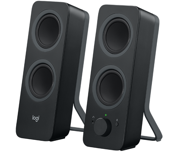 LOGITECH Z207 2.0 Stereo Computer Speakers with Bluetooth Black (980-001295)