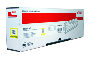 Oki Toner Yellow (46443101)