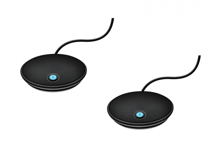 LOGITECH Group ConferenceCam microphones