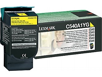 Lexmark Cartridge Yellow (C540A1YG) Return