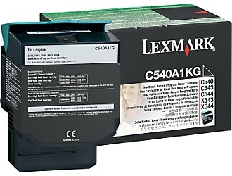 Lexmark Cartridge Black (C540A1KG) Return