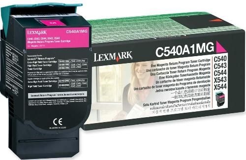 Lexmark Cartridge Magenta (C540A1MG) Return