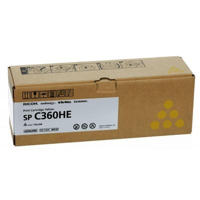 Ricoh toner cartridge yellow (408187, SPC360HE)