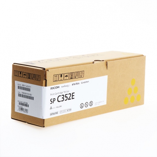 Ricoh toner cartridge yellow C352E, 408218