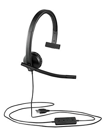 Logitech H570e Mono Headset USB