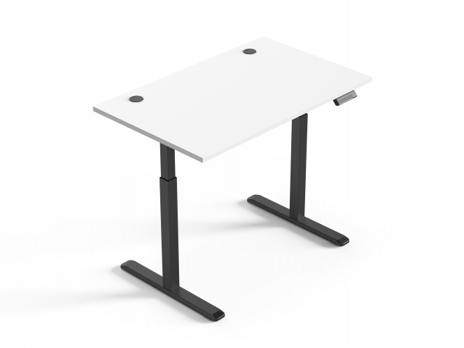 Up Up Bjorn Adjustable Height Table Black frame, Table top White M