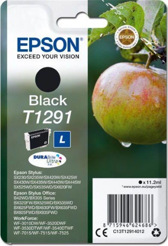 Epson (C13T12914012), juoda kasetė
