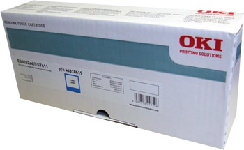 Oki Toner Cartridge Cyan ES3032, ES7411 (44318619)
