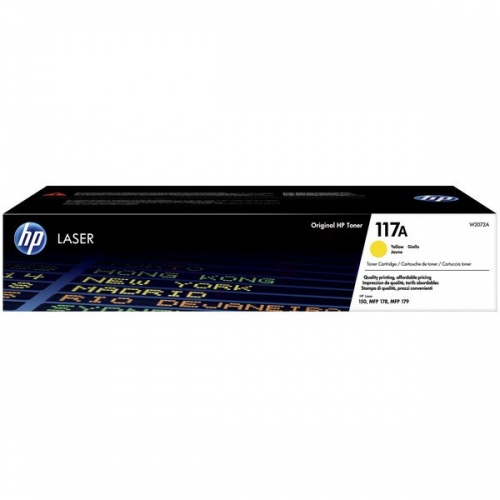 Tonera kasete HP W2072A, dzeltena