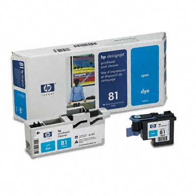 HP Printhead Cyan No.81 (C4951A)