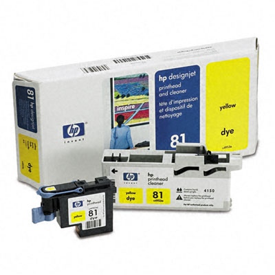 HP Printhead Yellow No.81 (C4953A)