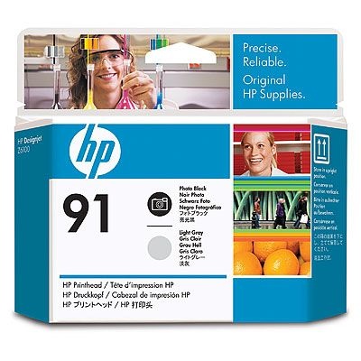HP Printhead No.91 Photo Black / Light Grey (C9463A)