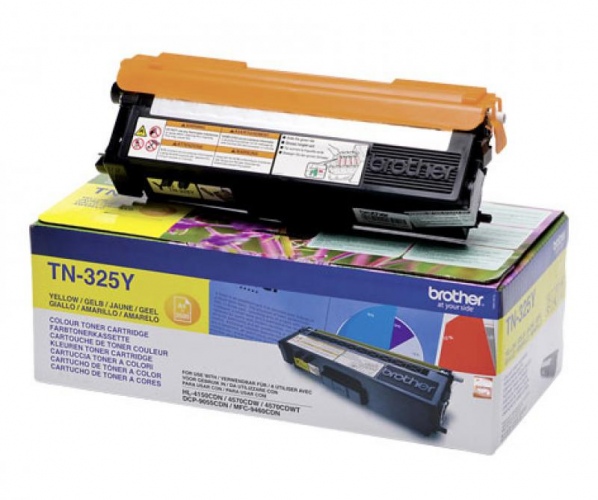 Brother Toner TN-325 Yellow (TN325Y)