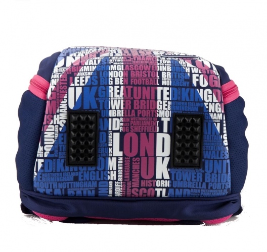 Backpack LONDON 37x26x18cm, blue
