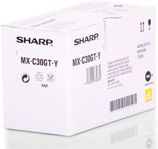 Sharp Toner Yellow (MXC30GTY)