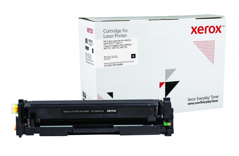 Xerox for HP No.410A CF410A juoda kasetė lazeriniams spausdintuvams, 2300, psl.