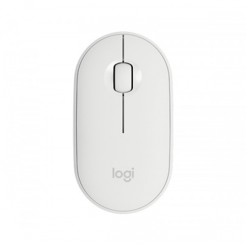 LOGITECH M350 Wireless Mouse Pebble white