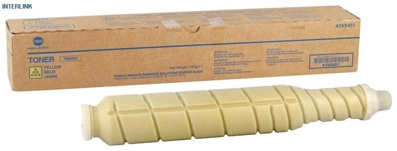 Konica-Minolta Toner TN-620 Yellow (A3VX251)