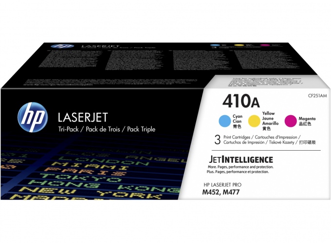 HP Cartridge No.410A Multipack (CF251AM) (CF411+CF412+CF413)