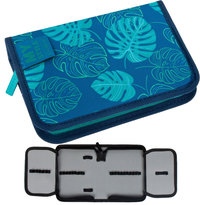 Pencil case with two flaps STARPAK My Style, blue