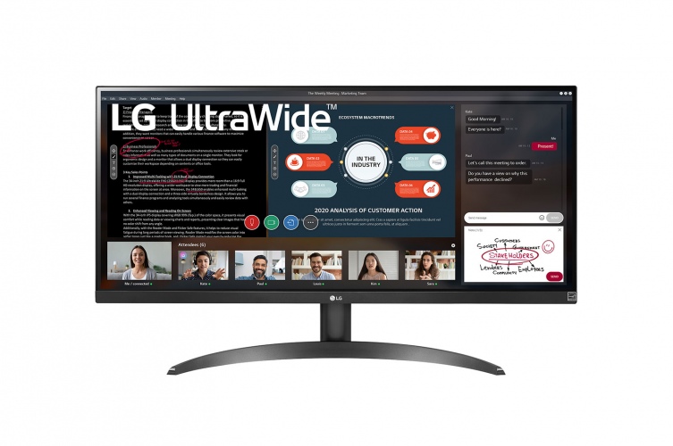 Monitor LG UltraWide Monitor 29WP500-B 29 inch,IPS,WFHD,2560 x 1080 pixels,21:9,5 ms,
