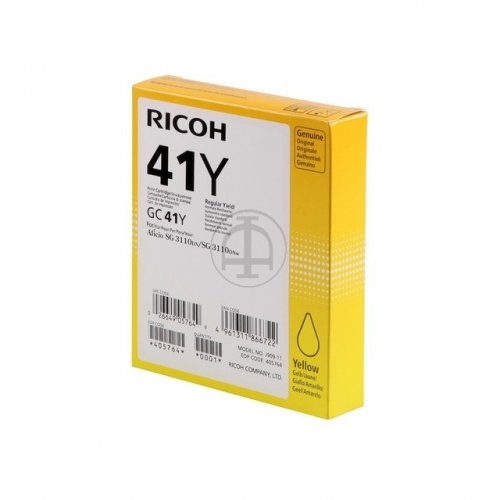 Ricoh Ink GC41Y Yellow Low (405764)