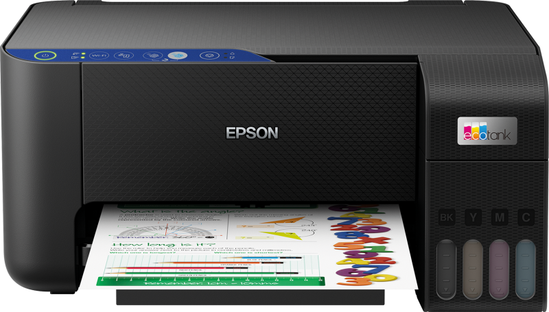 Epson EcoTank L3251 Spausdintuvas rašalinis A4, Spalvotas, MFP, WiFi