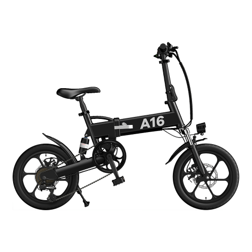 Electric bicycle HIMO A16+, Black