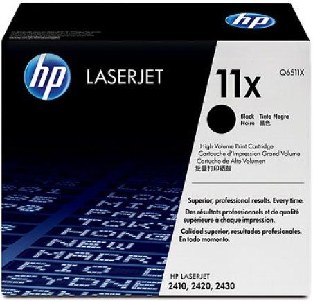 HP Cartridge No.11X Black (Q6511X) EOL