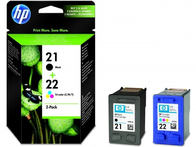 HP Ink No.21/22 Black / Color (SD367AE)