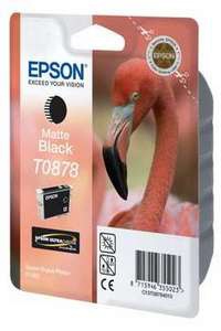 Epson T0878 (C13T08784010), matinė juoda kasetė
