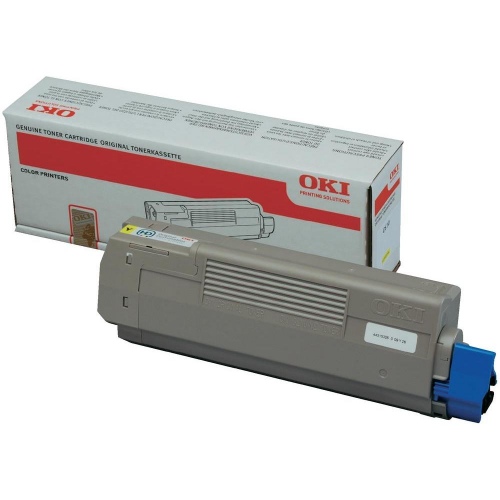 Oki Toner C 610 Yellow 6k (44315305)