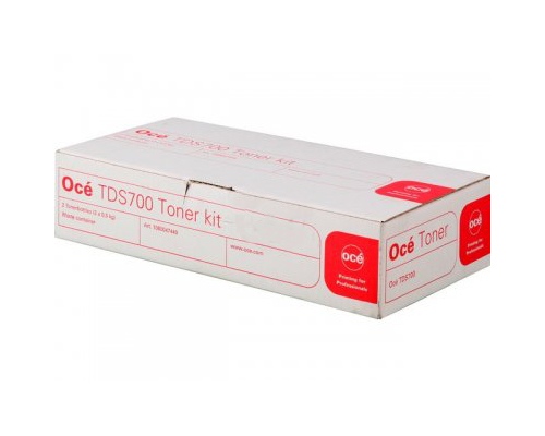 Océ Toner Kit TDS700 1070066265 (1060047449) (1060099404)(6362B001) incl. 2 Toner Bottles + 1 Contai