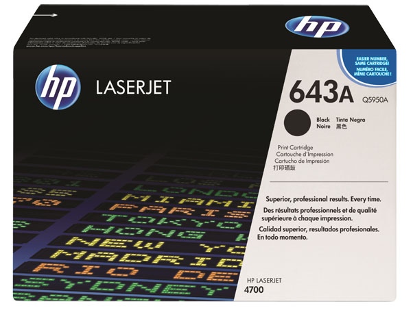 HP Cartridge No.643A Black (Q5950A)