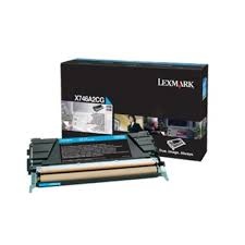 Lexmark Cartridge Cyan (X746A1CG) Return