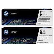 HP Cartridge No.131X Black Double Pack (CF210XD)
