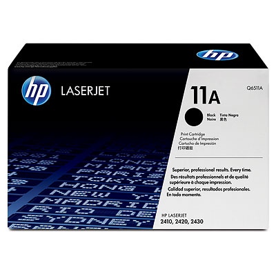 HP Cartridge Black No.11A (Q6511A) EOL