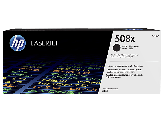 HP Cartridge No.508X Black HC (CF360X)